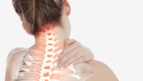 Osteochondrosis of the cervical column